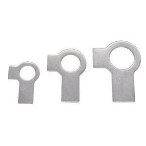 Metric Imperial Boa Qualidade Alumínio AL 6061 7075 Plain Acabado Tab Anilhas Com Longo E Curto Tap DIN463 - Product Image 5