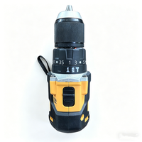 Perceuse sans fil OEM/ODM 21V sans balais, batterie 1.3AH, vitesse variable 2 vitesses, mandrin auto-serrant 10mm, couple 60N.M, réversible, pour l'ingénierie