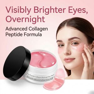 0EM Etiqueta Privada péptido colágeno hidrogel parche en el ojo contiene niacinamida y ácido hialurónico - Product Image 4