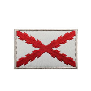 Étiquette à repasser réfléchissante Sea Outdoor-Patch en tissu fait main écologique <span class=keywords><strong>de</strong></span> 10 caractères bordeaux-Chapeaux <span class=keywords><strong>de</strong></span> sac <span class=keywords><strong>de</strong></span> drapeau <span class=keywords><strong>de</strong></span> veilleuse espagnole - Product Image 2