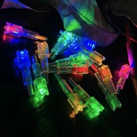 Nocks lumineux pour arbalète ID 4,2 mm 6,4 mm, Nocks éclairés 0,285/0,297/0,300/0,305 po, accessoire de tir à l'arc pour la chasse