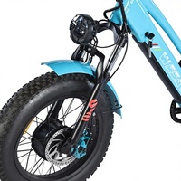 Tricycle électrique tout-terrain nouvelle génération 48V avec assistance électrique, roues larges, moteur avant 350W, autonomie 42km, idéal pour la neige