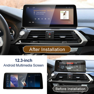 CNSTWEI เครื่องเล่นมัลติมีเดียในรถยนต์ขนาด 12.3 นิ้ว Qualcomm Snapdragon665 ระบบ Android14 รองรับ Wireless CarPlay สำหรับรถยนต์ BMW X3 X4 G01 G02 EVO - Product Image 3