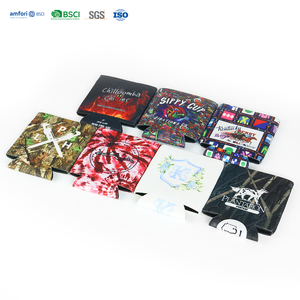 Portabevande in Neoprene Impermeabile con Stampa Sublimatica, Personalizzabile, Isolato e Pieghevole per Picnic, Viaggi e Regali Promozionali - Product Image 3