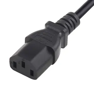 Factory Wholesale Price SAA Certificate C13 Extension Cord Plug 125V 10A 3 Pin Laptop Power Cord AC Australian AU Power Cord