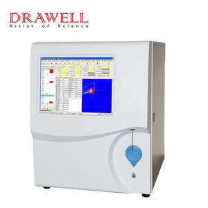 Analizador de Hematología automático 5-DIFF con pantalla táctil Drawell para laboratorio - Product Image 2