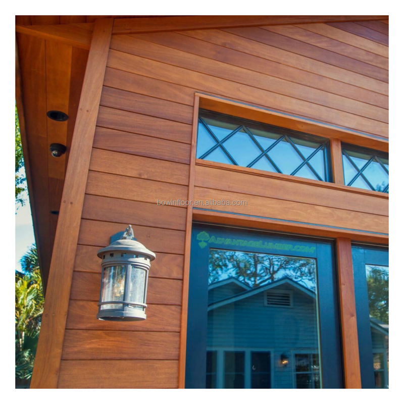 Outdoor Solid Wood Cladding Waterproof Teak