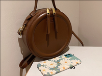 Offre Spéciale mignon rond femmes sacs à bandoulière en cuir PU Lades sacs à main mode femmes sacs à main et sacs à main Bolsos Para Mujeres