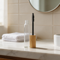 Tubes avec grand applicateur à brosse, idéaux pour un usage quotidien, les soirées et les séances photo, parfaits pour le rangement et la présentation du maquillage, tubes de mascara