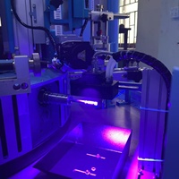 Imprimante à écran automatique de haute qualité pour bouteilles rondes multi-usages avec poste de travail personnalisé pour verre et plastique