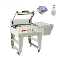 Machine de découpe et de scellage semi-automatique électrique 4030-L pour films rétractables, sachets de boissons, pochettes, canettes, cartons et films plastiques thermosoudables