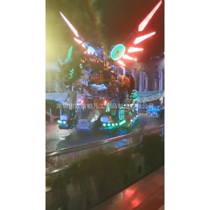 Véhicule bar mobile en fibre de verre avec éclairage LED pour événements en plein air - Product Image 1