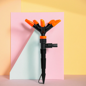 Durable Plastic 360 Degree Gear Drive Rotating <strong>Sprinkler</strong> Agricultural <strong>Irrigation</strong> Watering Garden Farm Tool - Product Image 4