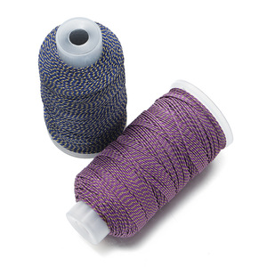 Fil de coton pour cordons et bracelets DIY S18 S24 multicolores résistants à l'usure, tissés à la main, origine Yiwu, automne 2024 - Product Image 5