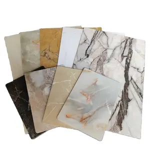 Alands factory sell low price uv pvc marble wall sheet