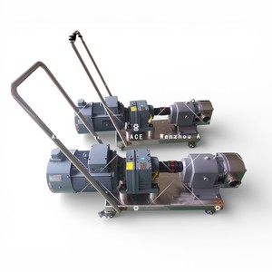 Bomba Lobular de Acero Inoxidable Ace con Válvula de Seguridad Interna - Product Image 3