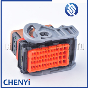 Conector ECU de placa de ordenador de motor de 48 pines/vías con terminales para Mondeo Peugeot 301 307 308 408 Citroen - Product Image 2