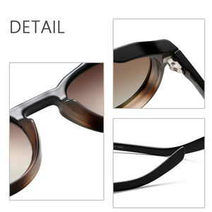 2023 dernière conception lunettes de soleil à la mode personnalité élégant attrayant Double couleurs lentilles planète forme métal cadre bleu blanc rouge - Product Image 4