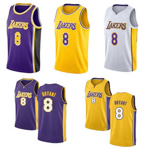 2020 de mejor calidad EmbroiderIied 24 <span class=keywords><strong>Kobe</strong></span> <span class=keywords><strong>Bryant</strong></span> camisetas de <span class=keywords><strong>baloncesto</strong></span> - Product Image 4