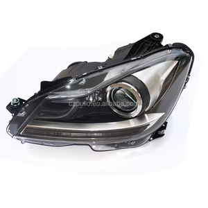 Repuesto de Faro Delantero para Automóvil, Apto para Benz Clase C W204, Cambio de Halógeno a Xenón, Lámpara de Faro para Reemplazo de Automóvil - Product Image 1