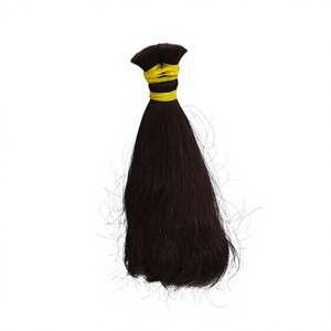 ผมอินเดียแบบไม่ใช่เรมี่ ซุปเปอร์ดับเบิ้ลดรอน ขนาด 10"-30"  90% แบบเป็นมัด น้ำหนัก 100 กรัม - Product Image 1
