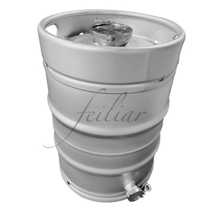 Contenedor de fermentación tipo barril estándar estadounidense para levadura, 1/2 BBL, 1/6 BBL, 15.5 galones, 5.16 galones BBL - Product Image 2