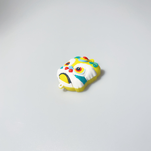 Llavero Personalizado con Colgante de la Danza del León, Herencia de la Cultura China, Adorno Decorativo para Llaves de Coche, Hecho de PVC o Resina - Product Image 2