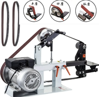 Ponceuse à bande multifonctionnelle 2.2 kw Couteau vertical et horizontal faisant la machine pour le polissage des métaux