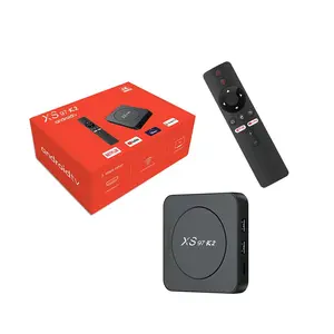 TV Box Fournisseur 1 + 8GB ARM A53 Android 10.0 4k avec android box avec iptv vers XS97 K2