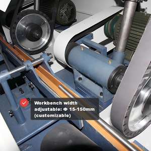 آلة طحن وتلميع أوتوماتيكية بثلاثة رؤوس ومحرك بقوة 14.5 كيلو واط للأنابيب الفولاذية المقاومة للصدأ والنحاسية لتأثير المرآة - Product Image 5