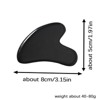 Vente en gros de pierre de guérison en cristal naturel Gua Sha Board Outil de massage par grattage du visage en jade