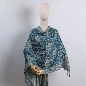 Sciarpa Premium in Pashmina bohémien per le donne <span class=keywords><strong>scialle</strong></span> classiche e colorate sottili <span class=keywords><strong>con</strong></span> <span class=keywords><strong>frange</strong></span> per la primavera - Product Image 5