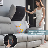 Moderne Dernier Cercle Noir Rekliner Canapé Électrique Média Canapé en Cuir Inclinable Puissance Double Chargeur Réglable Ensemble Inclinable