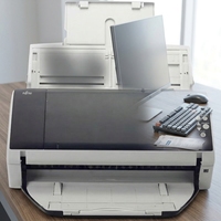 Scanner à alimentation par feuilles A3 recto-verso FI-7480 noir, 80 ppm, 160 ipm, double CCD, 600 dpi, USB 3.0