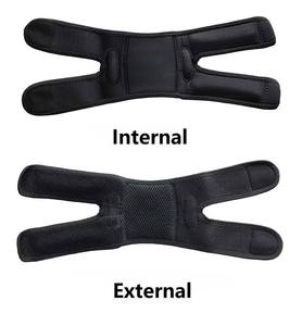 Genouillère à logo personnalisable, souple et réglable, avec sangle de soutien du tendon rotulien, pour le soulagement de la douleur au genou, pour hommes et femmes - Product Image 6