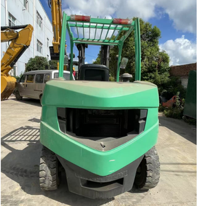 Chariot élévateur Mitsubishi de 5 tonnes d'occasion en bon état avec mât Tripple Chariot élévateur diesel japonais à vendre à bas prix - Product Image 5