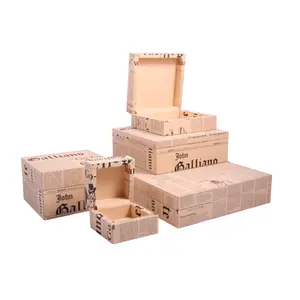 high quality jewelry packaging with logo customized MDF jewellery box trendy newspaper design boxes