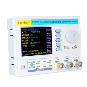 FeelElec FY6200 DDS Signal Generator 20M/30M/60M Frequency Counter Dual Channel FPGA Four Way Electronic Measuring Instruments - Product Image 1