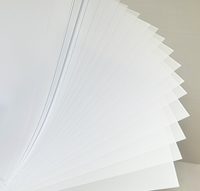 Feuille rigide en PVC pour plastification, format A4, blanc mat opaque, jet d'encre/offset, avec superposition pour la fabrication de cartes