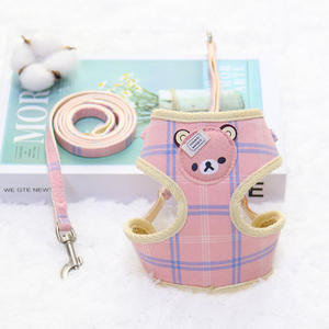 漫画のペットの子犬キティ犬のハーネスとペットのおやつバッグがセットされたリーシュ - Product Image 6