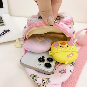 Großhandel Sommer Mode Cartoon Labb Kinder Brusttasche Leichte Cross body tragbare Nylon Rucksack - Product Image 2