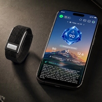 Bracelet intelligent JCVital V8 V8B V8C SDK API OEM ODM avec coach IA, plan d'entraînement personnalisé, évaluation de l'état de santé, certifié CE FCC Rohs
