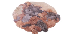 Tapis <span class=keywords><strong>professionnel</strong></span> fait main tufté à la main en laine/soie à poils longs, motif floral, <span class=keywords><strong>pour</strong></span> voiture, résistant au feu, écologique, adapté aux animaux domestiques - Product Image 2