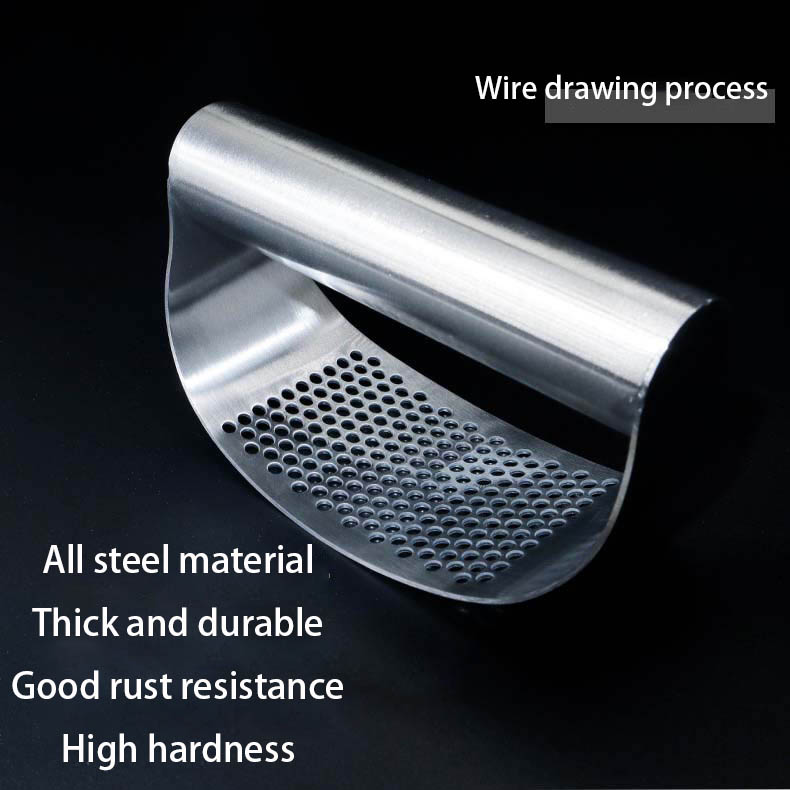 Amazon, оптовая продажа, пресс для чеснока из нержавеющей стали, кухонный гаджет, многофункциональный пресс для чеснока, набор пресс для чеснока