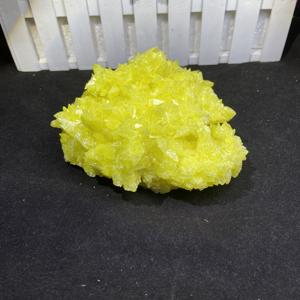 Spécimen de groupe de cristal de roche minéral de quartz de cristaux jaunes naturels grappe de minerai de <span class=keywords><strong>soufre</strong></span> pour la décoration - Product Image 2