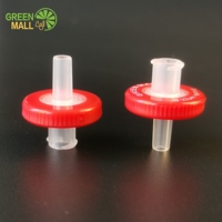 Filtres de laboratoire PTFE 13mm 0.22um RSF13TS2B filtre de seringue PTFE hydrophobe jetable 100 pièces/paquet