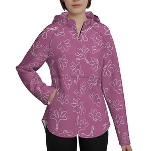 Talep üzerine baskı Nakupaka baskı sıcak moda sıcak ceket Custom Made artı boyutu uzun eklenmiş ceket kadınlar için kapüşonlu - Product Image 4