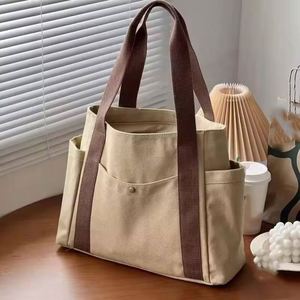 Bolsas de Compras Reutilizables con Logotipo Personalizado, Ecológicas, con Asas de Lona y Algodón Coloridas - Product Image 2
