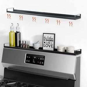 Organizador de Especias Expandible para Cocina, Estante para Horno, Estante para Especias Magnético para Colocar Sobre la Estufa - Product Image 2