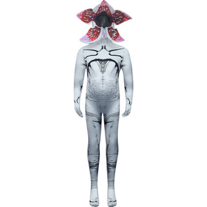 Disfraz de Planta Carnívora de Stranger Things, Mono Unisex para Cosplay de Halloween, Traje de Cuerpo Entero de Personaje Zombi Blanco - Product Image 1